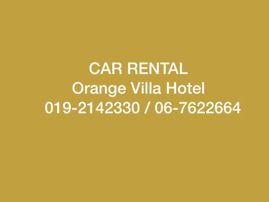 Orange Villa Hotel Near Palm Mall Seremban Ngoại thất bức ảnh